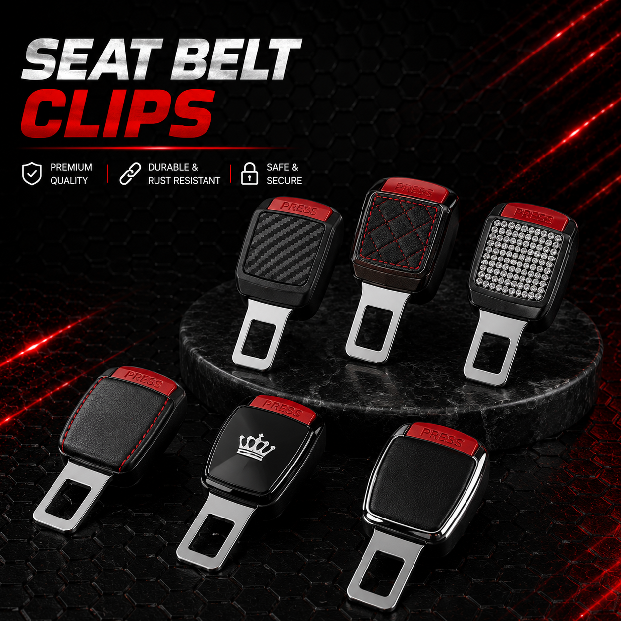Seat Belt Clips