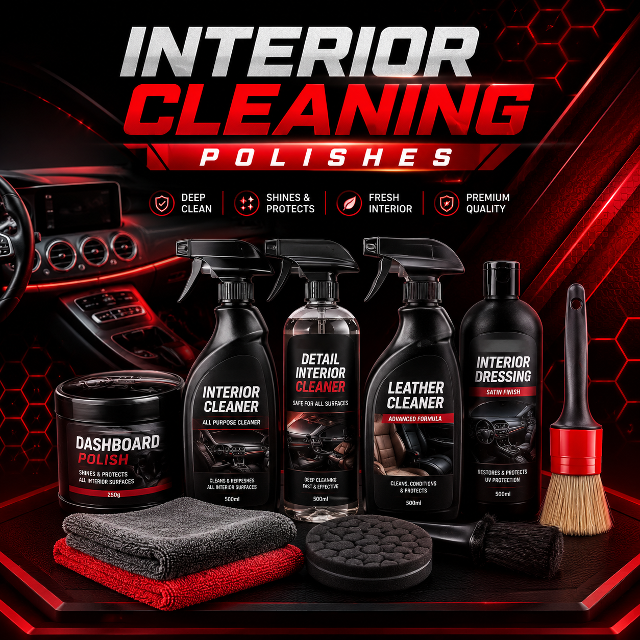 Interior Cleaning Polishes