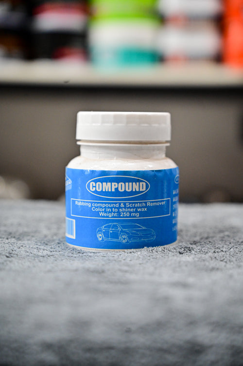Rubbing Compound & Scratch Remover - Shiner Wax Paste (250g)