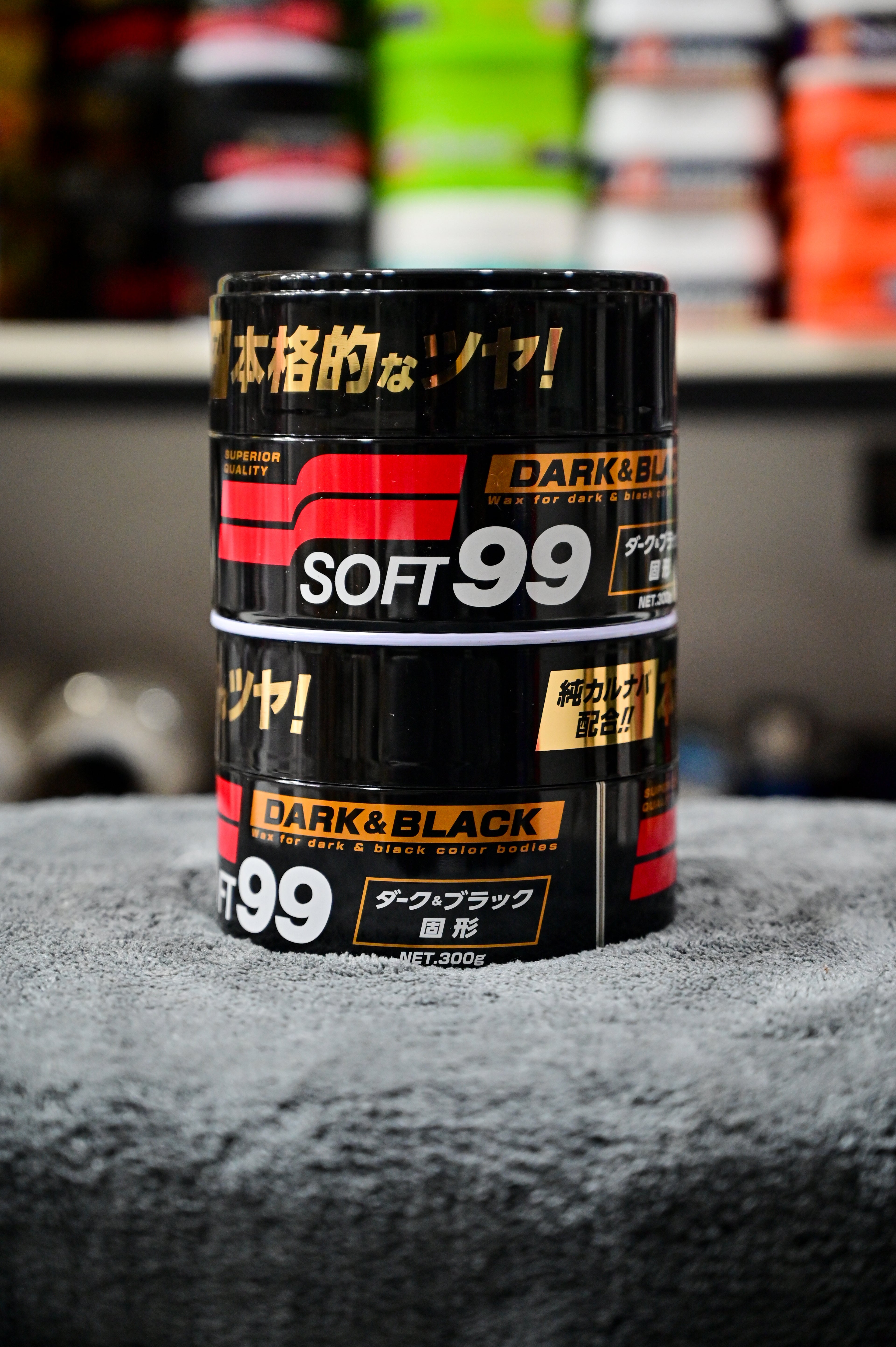 Soft99 Dark & Black Wax (300g) - Premium Paste Wax for Dark Cars