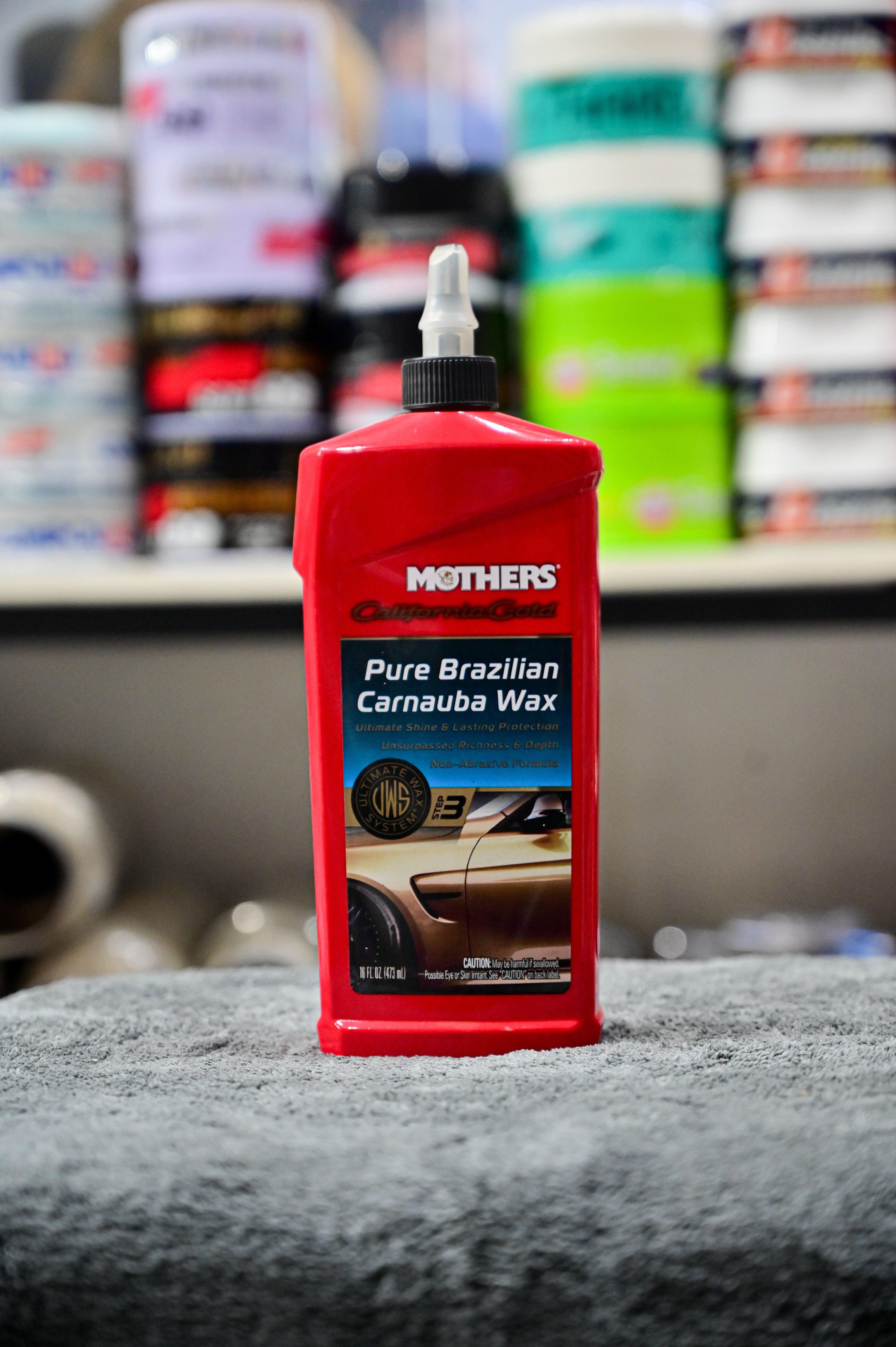 Mothers California Gold Pure Brazilian Carnauba Wax - Step 3 (16 fl. oz. / 473 ml) Main image