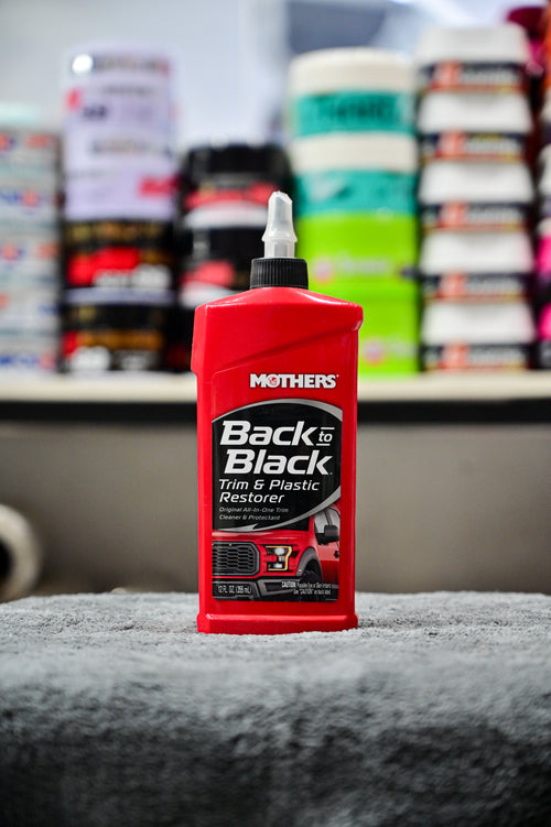 Mothers Back to Black Trim & Plastic Restorer (12 fl. oz. / 355 ml)