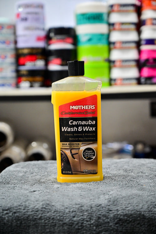 Mothers California Gold Carnauba Wash & Wax (16 fl. oz. / 473 ml)