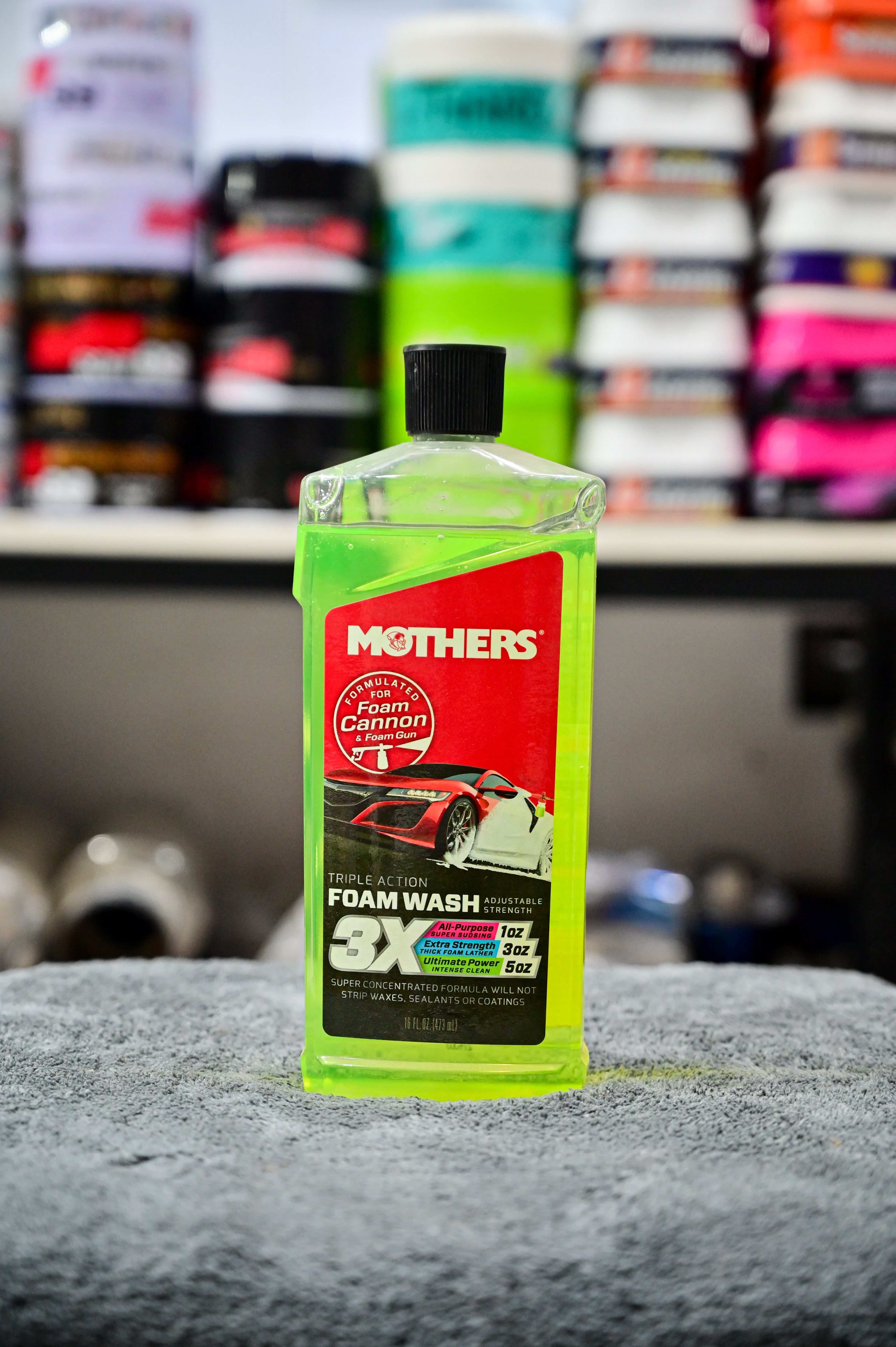 Mothers Triple Action Foam Wash (16 fl. oz. / 473 ml)
