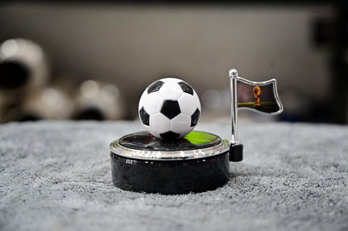 Football & Trophy Flag Car Dashboard Perfume Ornament
