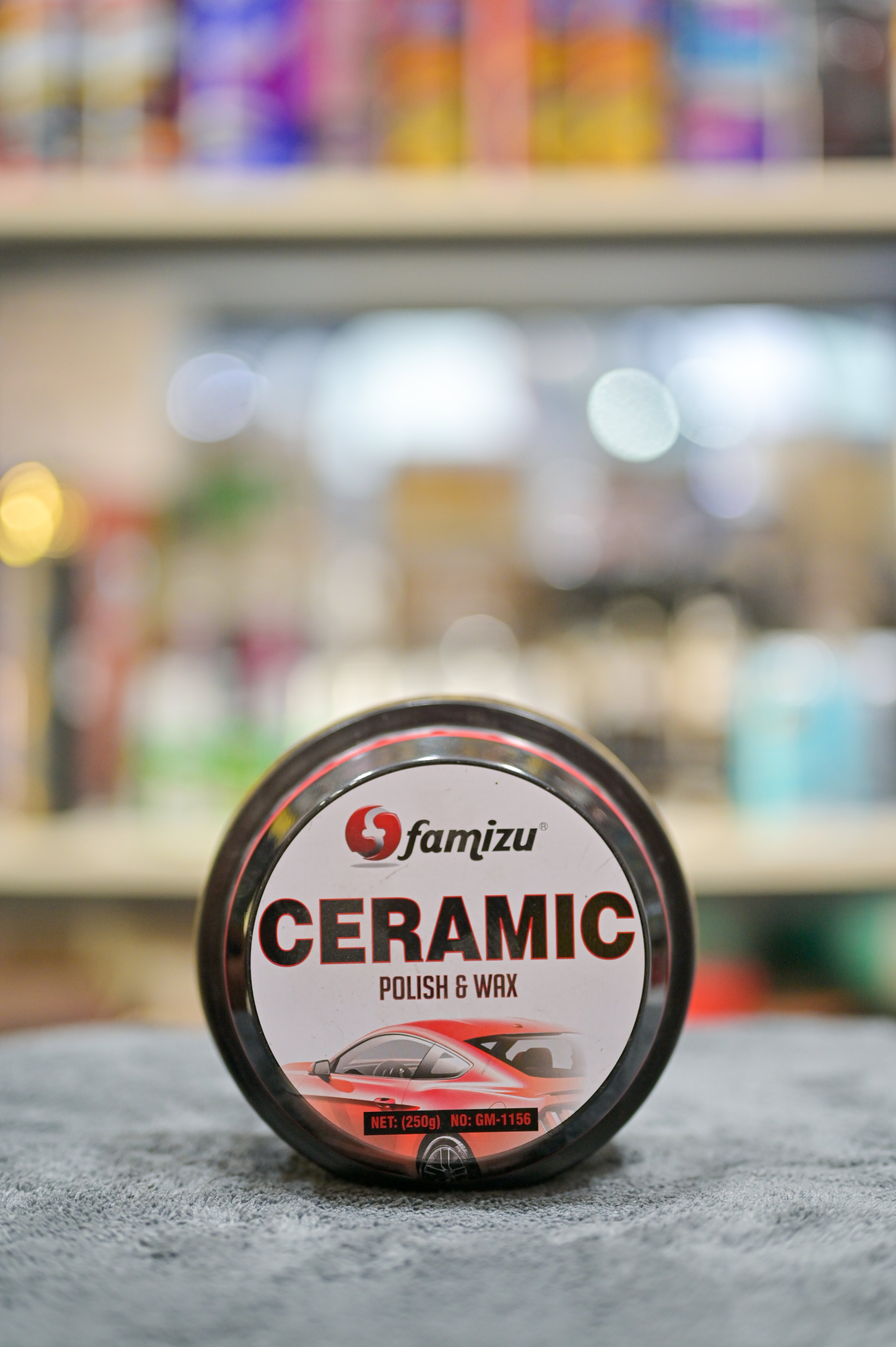 Famizu Ceramic Polish & Wax Paste - Advanced SiO2 Paint Protection Shield (250g)
