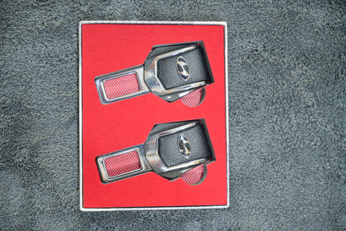 Premium Hyundai Seat Belt Buckle Extender & Alarm Silencer (Pair)