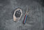 Changan Metal Alloy Key Fob Cover Case with Keychain - 4-Button Remote Shell