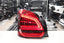 Suzuki Swift Custom LED Tail Light Assembly (Cherry Red Lens / Angular C-Bar)