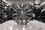 3D Geometric Multi-Spoke Hyper Silver Alloy Wheel