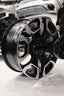 Dual-Tone Geometric Alloy Wheel Rim – Machined Silver & Gloss Black