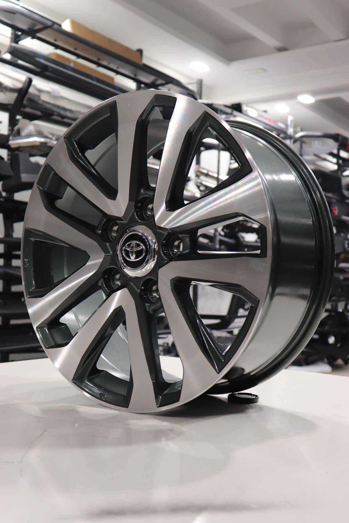 Toyota Fortuner / Hilux OEM Style Machined Dual-Tone Alloy Wheel Main image