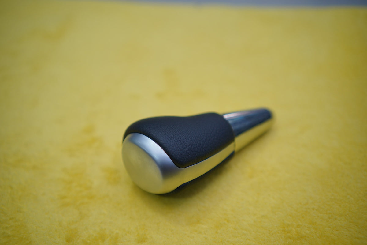 Toyota Corolla Altis / Grandy (2015–2021) Automatic Gear Shift Knob – Leather & Chrome Finish